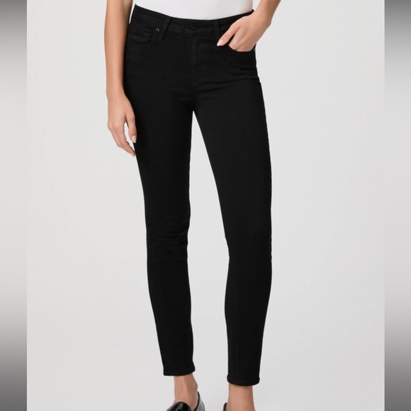 Paige Hoxton Ankle Jean Black Shadow Size 25 - Picture 1 of 13